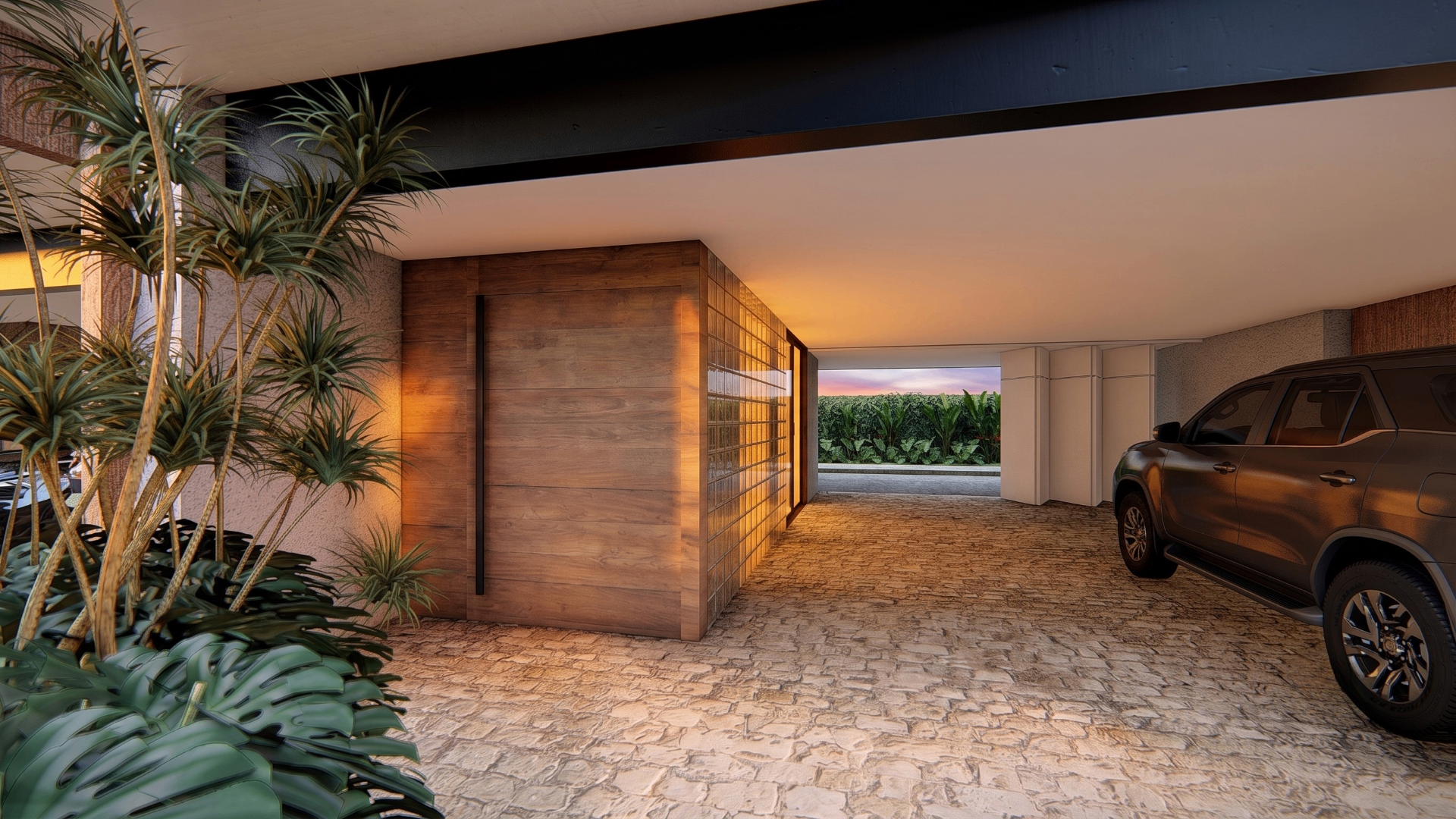 Garagem interna